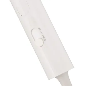 Portable Hair Dryer Fast Drying Negative Ionic Blow Dryer with Single Diffuser Nozzle & Foldable Handle 2 Speeds Wind Portable Travel Hair Dryer for Home Travel (US Plug 110V) - 3113240268711-2