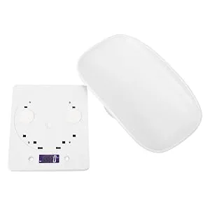 Electronic Scale Mini Pet Scale Electronic Scale LCD Display Pet Dog Weight Scale with Comfortable Curving Platform for Cats Dogs Small Pet 10kg/1g - baby waage gramm