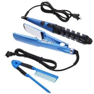 BIUDECO 1 Set Curling Iron Set Hair Rollers Comb Curling Wand Hair Curler Hair Styling Tool Copper - product information 1