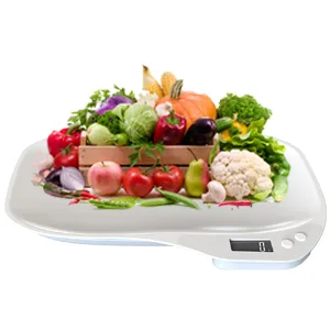Pet Scale Digital Small Animal Weight Scale Portable LCD Electronic Weighing Scale(Max. 33 lbs) Multifunction Kitchen Scale for Food/Puppy/Hamster/Kitten/Hamster/Whelping - Weighing Scale