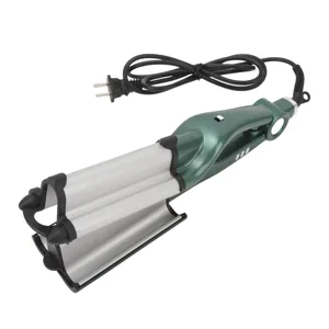 Fast Heating Hair Waver for Versatile Styling Big Waves Small Curls Curls with Adjustable Temperature Settings Safe to Use for Professionals and Beginners - 1413230173711-2