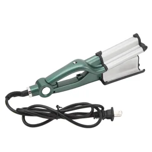 Fast Heating Hair Waver for Versatile Styling Big Waves Small Curls Curls with Adjustable Temperature Settings Safe to Use for Professionals and Beginners - 1413230173711-2
