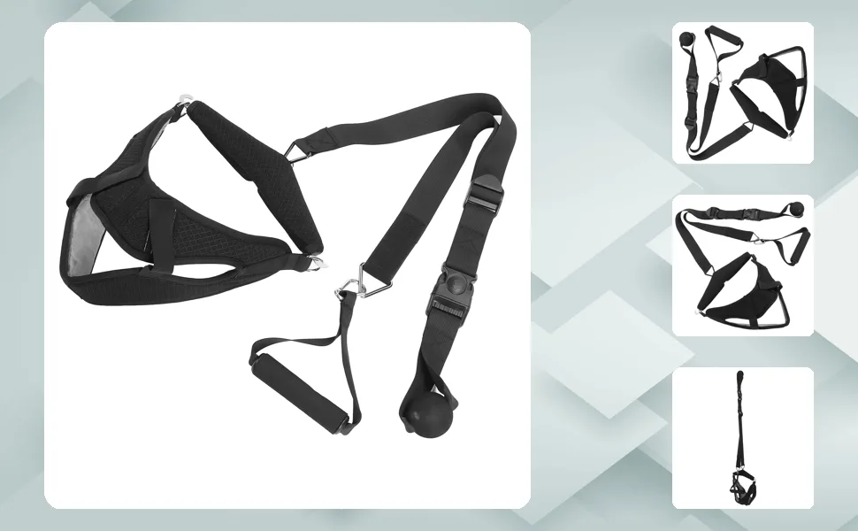 Neck Traction Device Cervical Vertebra Stretcher with Easy Assembly Fabric Increase Blood and Circulation - 1411210316911-1