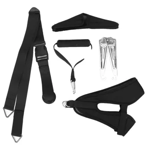 Neck Traction Device Cervical Vertebra Stretcher with Easy Assembly Fabric Increase Blood and Circulation - product information 2