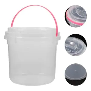ORFOFE Washing Bucket Laundry Beads Laundry Room Bucket Plastic Containers Laundry Bucket Pp - product information 4