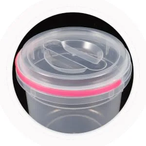 PLAFOPE Washing Bucket Laundry Beads Plastic Containers Plastic Bucket Laundry Dispenser Pp - product information 2