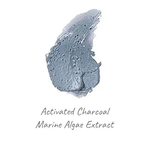 DERMA E Purifying Daily Facial Detox Scrub with Activated Charcoal and Seaweed Extract Exfoliating Face Scrub Cleanses, Smooths and Brightens, 4oz - detox scrub