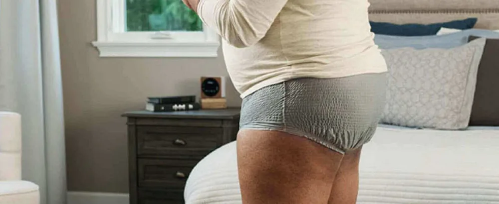Depend Fit-Flex Adult Incontinence Underwear for Men, Disposable, Maximum Absorbency, Grey, Large, 72 Count Large (72 Count) - Depend Men