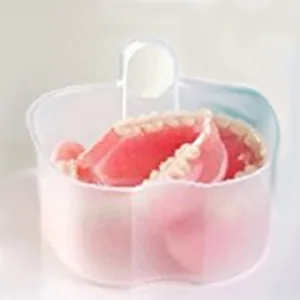 Denture Case, Yababa Denture Cup for Soaking Denture, Denture Cleaning Kit With Denture Brush & Case, Holder Storage Soak Container Retainer Cleaner Case for False Teeth, Cleaner Braces, Travel - denture bath cases Leak Proof and Lid Waterproof