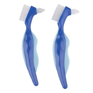 Denture Case, Yababa Denture Cup for Soaking Denture, Denture Cleaning Kit With Denture Brush & Case, Holder Storage Soak Container Retainer Cleaner Case for False Teeth, Cleaner Braces, Travel - Denture Retainer Container Case Cleaning
