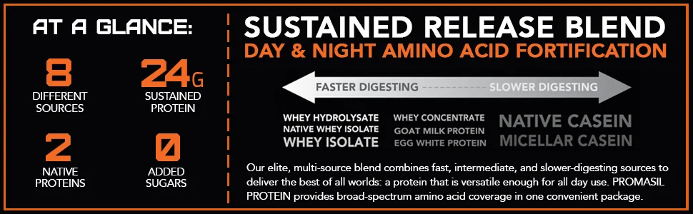 Rivalus Promasil Chocolate 5lb - at a glance Sustained Release blend