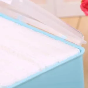 2 Boxes Face Cleansing Wipes Face Wipes Makeup Remover Pads Facial Puff Double Sided - product information 3