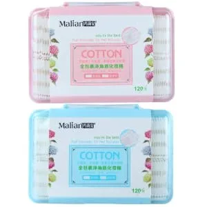 2 Boxes Face Cleansing Wipes Face Wipes Makeup Remover Pads Facial Puff Double Sided - product information 4