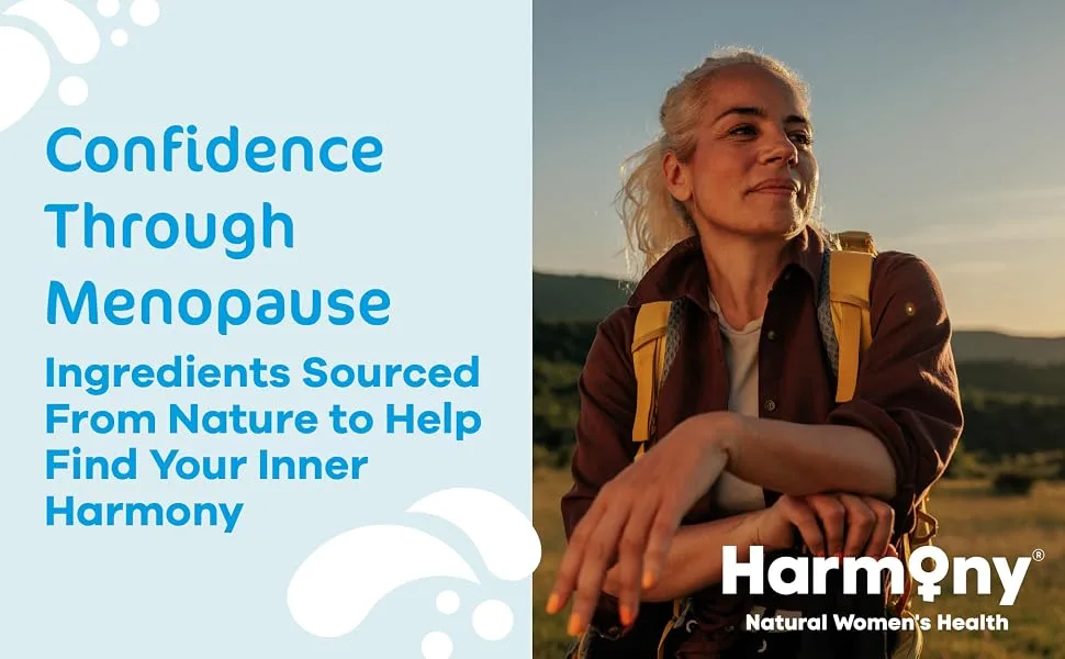 Harmony Menopause 120 Tablets - natural women supplements perimenopause menopause post menopause