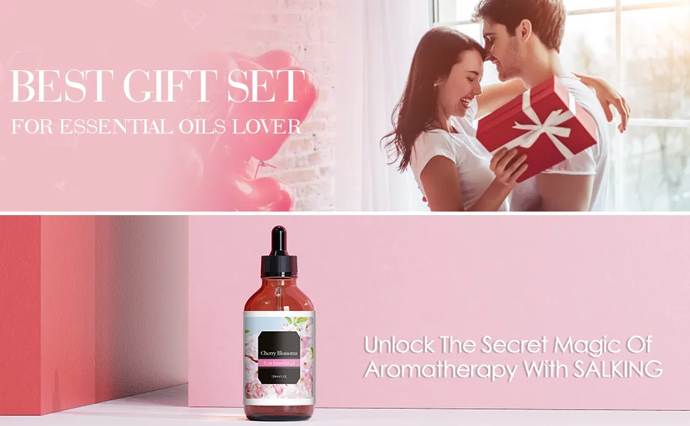Cherry Blossom Essential Oil 120ml (4 Fl Oz) Pure & Natural Cherry Blossom Fragrance Oils Aromatherapy Cherry Blossom Oils for Diffuser Candle Making Soap Perfume - product information 14