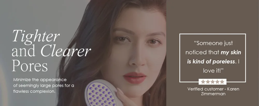 LumaGlow Red & Blue LED Light Therapy by Project E Beauty | Anti-Aging & Anti-Acne | Fine Lines & Wrinkle Scars | Calms Inflammation & Sensitive Skin | Handheld Device | Spa & Home Use - LED light therapy anti-acne anti-aging reduce wrinkles clear skin collagen boost tighter skin