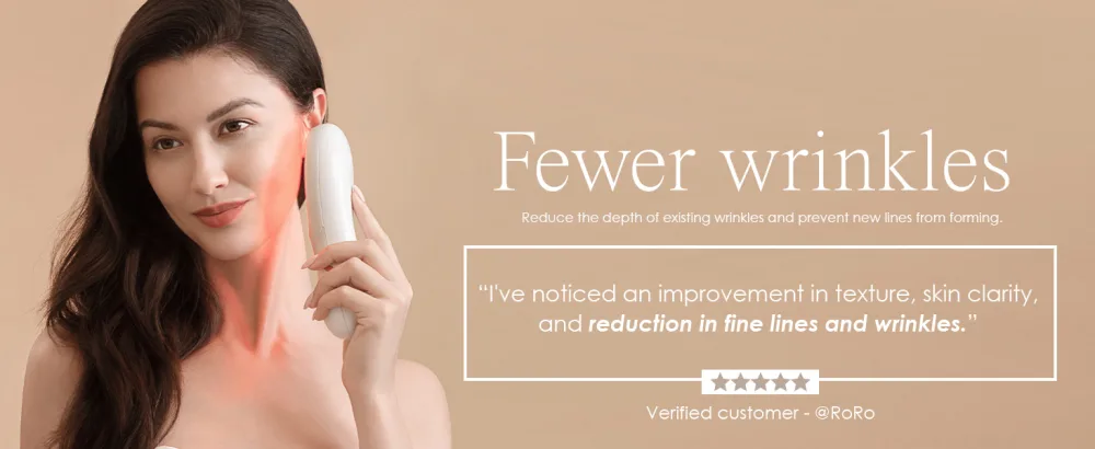 LumaGlow Red & Blue LED Light Therapy by Project E Beauty | Anti-Aging & Anti-Acne | Fine Lines & Wrinkle Scars | Calms Inflammation & Sensitive Skin | Handheld Device | Spa & Home Use - LED light therapy anti-acne anti-aging reduce wrinkles clear skin collagen boost tighter skin