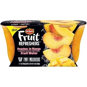 Del Monte Fruit and Chia Snack Cups, Pears in Blackberry Flavored Chia, 7 Ounce (2 Count) - product information 9