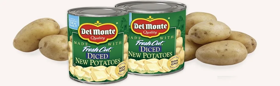 Del Monte Foods Diced New Potatoes, 14.5 oz - product information 1
