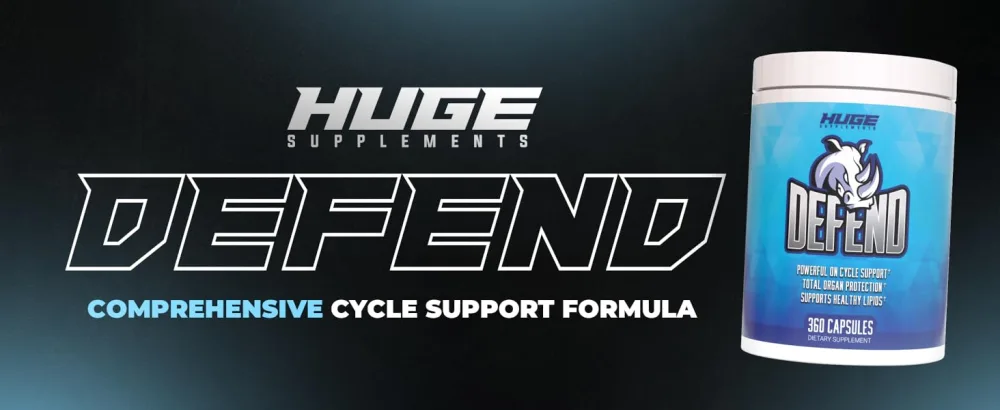 Defend Cycle Support - Most Stacked & Complete Organ Protection, Supports Liver, Kidneys, Heart, Prostate & Immune System On Cycle - Contains NAC, TUDCA, Milk Thistle, Astragalus & More (360 Capsules) - Defend Cycle Support