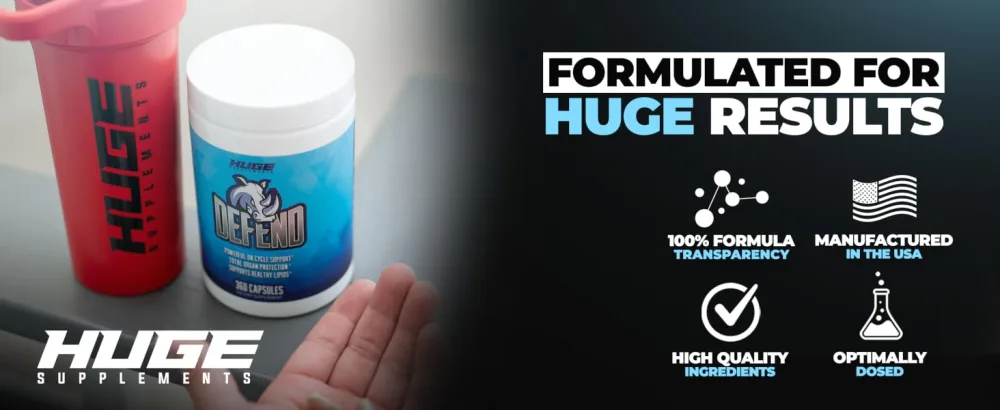 Defend Cycle Support - Most Stacked & Complete Organ Protection, Supports Liver, Kidneys, Heart, Prostate & Immune System On Cycle - Contains NAC, TUDCA, Milk Thistle, Astragalus & More (360 Capsules) - Formulated for HUGE Results