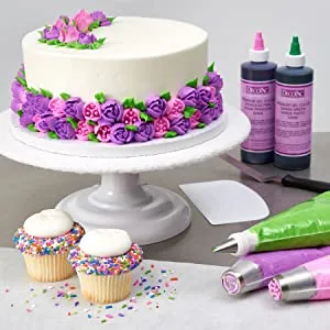 DecoPac Emerald Trend Premium Gel Color Cake Decorations Food Coloring - Gel Color - 4 Fl Oz, Emerald Green - decopac