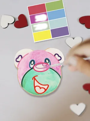 DecoCookies - HALLOWEEN Paint Your Own Cookie Kits - Vanilla Recipe - individually wrapped - 16 cookies - valentine