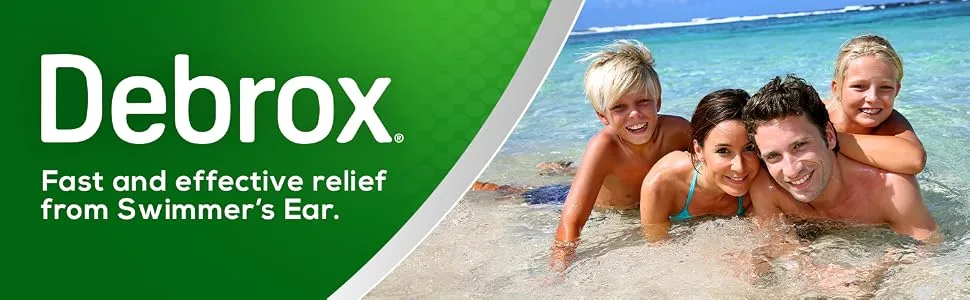 Debrox Swimmer's Ear Drying Drops for Adults & Kids, 1 Fl Oz (Pack of 1) - Debrox Swimmers Ear