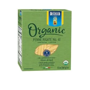 De Cecco Pasta Organic Penne Rigate, 12 Ounce (Pack of 1) (2409474041) Organic Penne Rigate - 1 Pack - product information 2