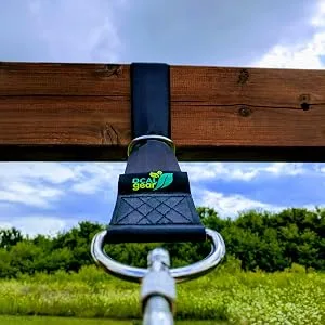 DCAL Gear Tree Swing Hanging Straps Kit - Easy & Fast Installation - 5ft Extra Long Straps Hold 2000 lb - Safer Lock Snap Carabiner Hooks Perfect to Tree Swing, Swing Sets, Tire Swing & Hammock - Toddler Swing