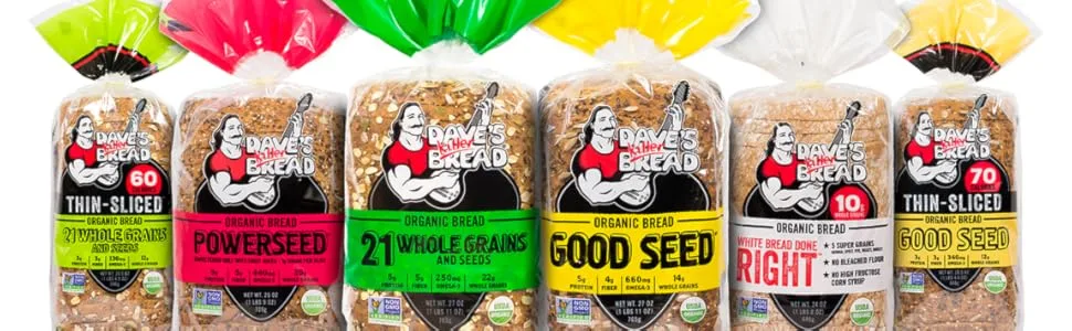 Daves Killer Bread Organic White Bread Done Right - 24 oz Loaf - Dave