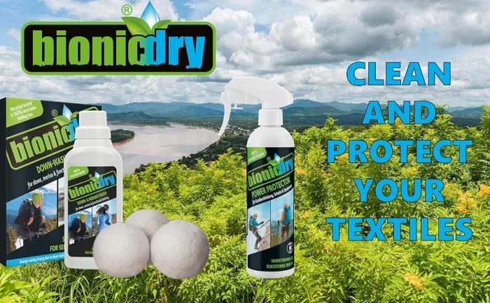 bionicdry Down Merino and Functional Membranes Detergent (500ml Bottle Only) Single Bottle - A bottle of bionicdry down-wash and a bottle of bionicdry power protector