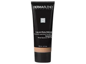 Dermablend Leg & Body Foundation Makeup For Legs Veins Stretch marks Buildable Liquid Body Foundation 100mL 10n Fair Ivory - Leg & Body Makeup