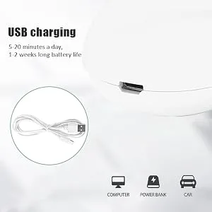Face Massager Electric Handheld Beauty Device Mini USB Charging Microcurrent Face Massager Roller Skin Care Device Face Toning Tool for Smoother Tighter Face Anti Aging Wrinkles - product information 11