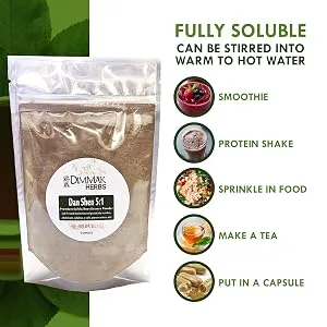 Dan Shen 5:1 Extract Powder 4oz | Salvia Root (Red Sage) Lab Tested 5:1 Concentrated Powder 112g by Dimmak Herbs - Dan Shen Chinese Herb premium extract powder for shakes and smoothies