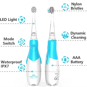 Dada-Tech Baby/Kids Electric Toothbrush Replacement Heads - Pack of 2 Medium (Pack of 2) - product information 12