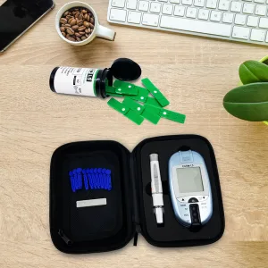 CUROfit Home Blood Cholesterol Test Kit - CURO L5 Digital Meter - (10 Total Cholesterol Strips & 10 Triglycerides Test Strips Included) - product information 5