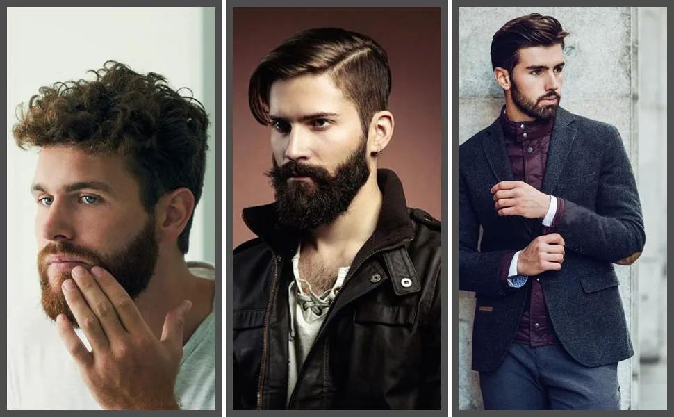 Beard Grooming Kit Beard Growth Care Kit for Beard Rapid Growth and Density Beard Growth Activator Serum &Beard Balm &Beard Cleanse Beard Comb &Scissor for Men Sandalwood Scent - beard growth
