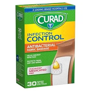 Curad Assorted Bandages Variety Pack 300 Pieces, including antibacterial, heavy duty, fabric, and waterproof bandages,300 Count (Pack of 1) - product information 1