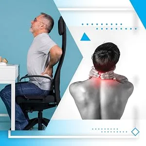 CuraCane Handheld Neck Massager by IntiMD | rigger Point Occipital Massage Stick Tool with Balls for Self Muscle Deep Tissue Massage, Relaxation, Tension Relief  Lightweight - neck body trigger point massage deep tissue press release shiatsu Myofascial pain relief knot muscle