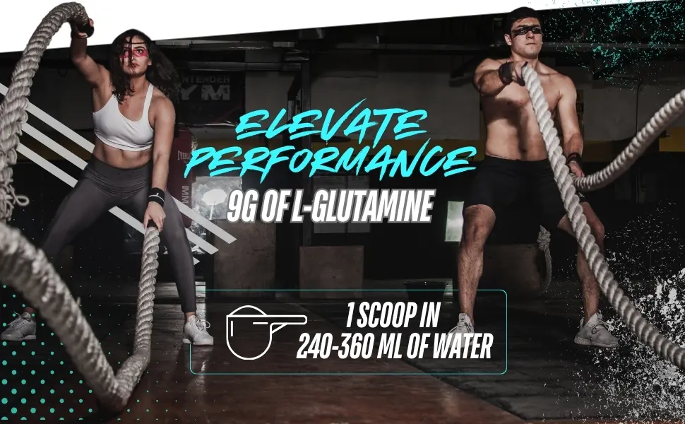 Shop Sante Essentiel Glutamine 500g | 55 Servings Unflavoured | Supports Immune System Detox & Boosts Physical Performance - Elevate performance