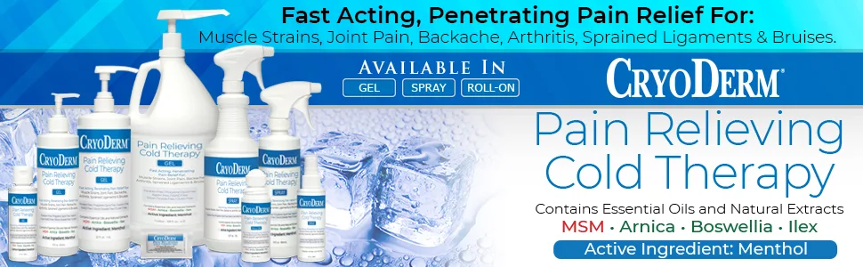 Cryoderm Cold Gel 16oz - cry head