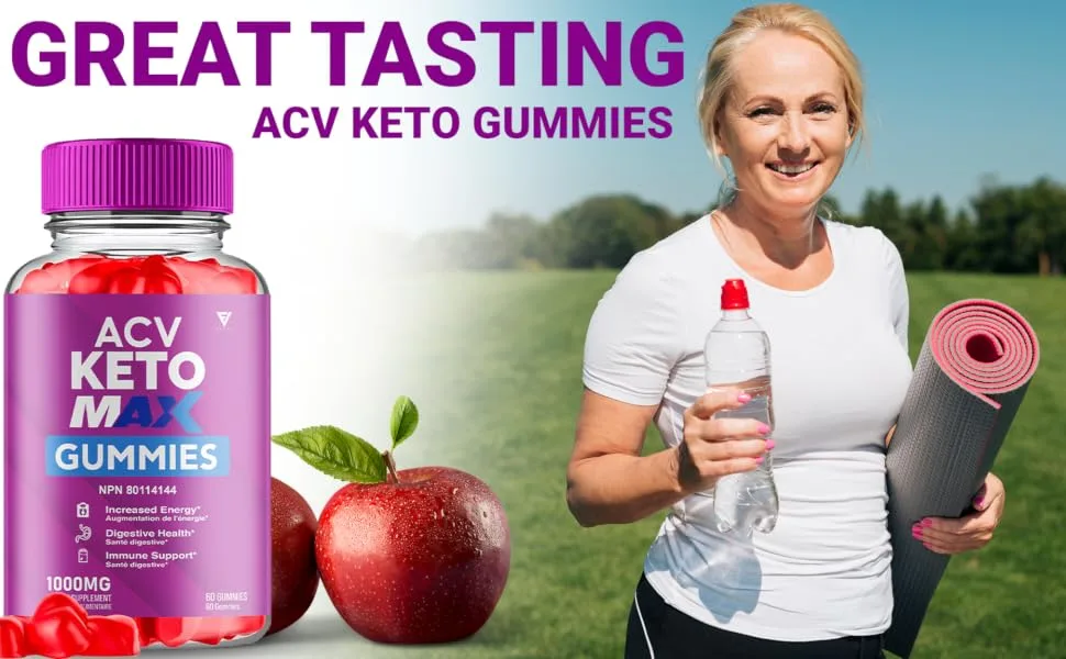 ACV Keto Max Gummies ACV Keto Plus Canada Healthy Lifestyle Formula Support Supplement Gummy Compl ment alimentaire ACV Keto Max Support (60 Gummies) - ACV Keto Max