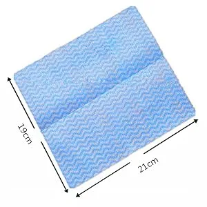 Xrten Portable Disposable Non-woven Fabric Cleaning Multipurpose Scouring Nonstick Wiping Rags in Kitchen - Dish Cloths for Kitchen,Disposable Dish Cloth,Multipurpose Cleaning Towels,fish scale cloth