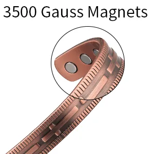 Cross Copper Magnetic Bracelet for Arthritis Men and Women Style - gxdf