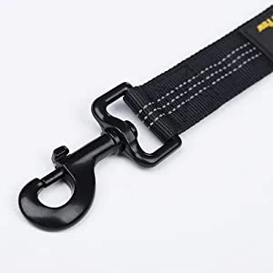 Dog Leash Bungee Double Handle Shock Absorbing Reflective Elastic Bungee Lead Soft Double Padded 2 Handles for Traffic Safety Control Training Perfect for Medium to Large Dogs Green - product information 21