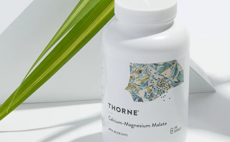 Thorne Calcium Magnesium Malate - 240 Capsules - ZM277-BTF-2