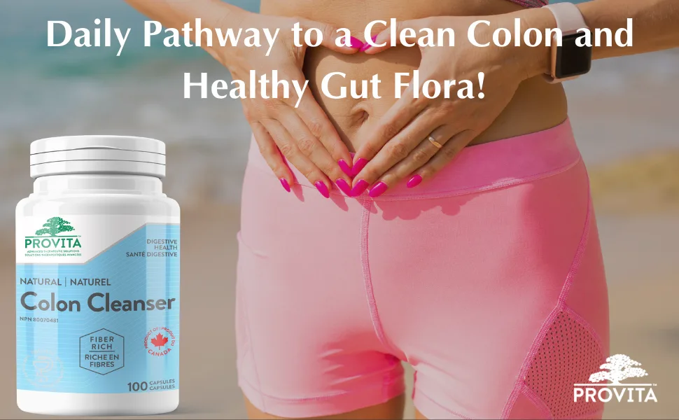Provita Colon Cleanser: Herbal Detox Regularity Maintenance & Parasite Expulsion Formula (100 Capsules) - product information 2