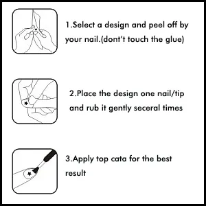 400 Pieces Nail Vinyls Stencil Kit Nail Guide Template&Sticker for Nail Art Tips Decals Total 10 Sheets Mixed 36 Designs - product information 6