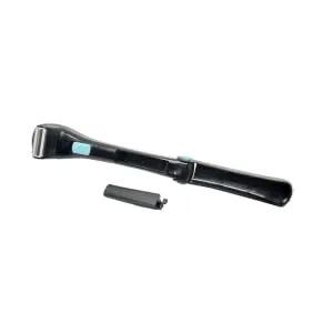 Electric Back Shaver Professional Razor Do-It-Yourself Grooming Design for Back Hair Removal (Black) - product information 1